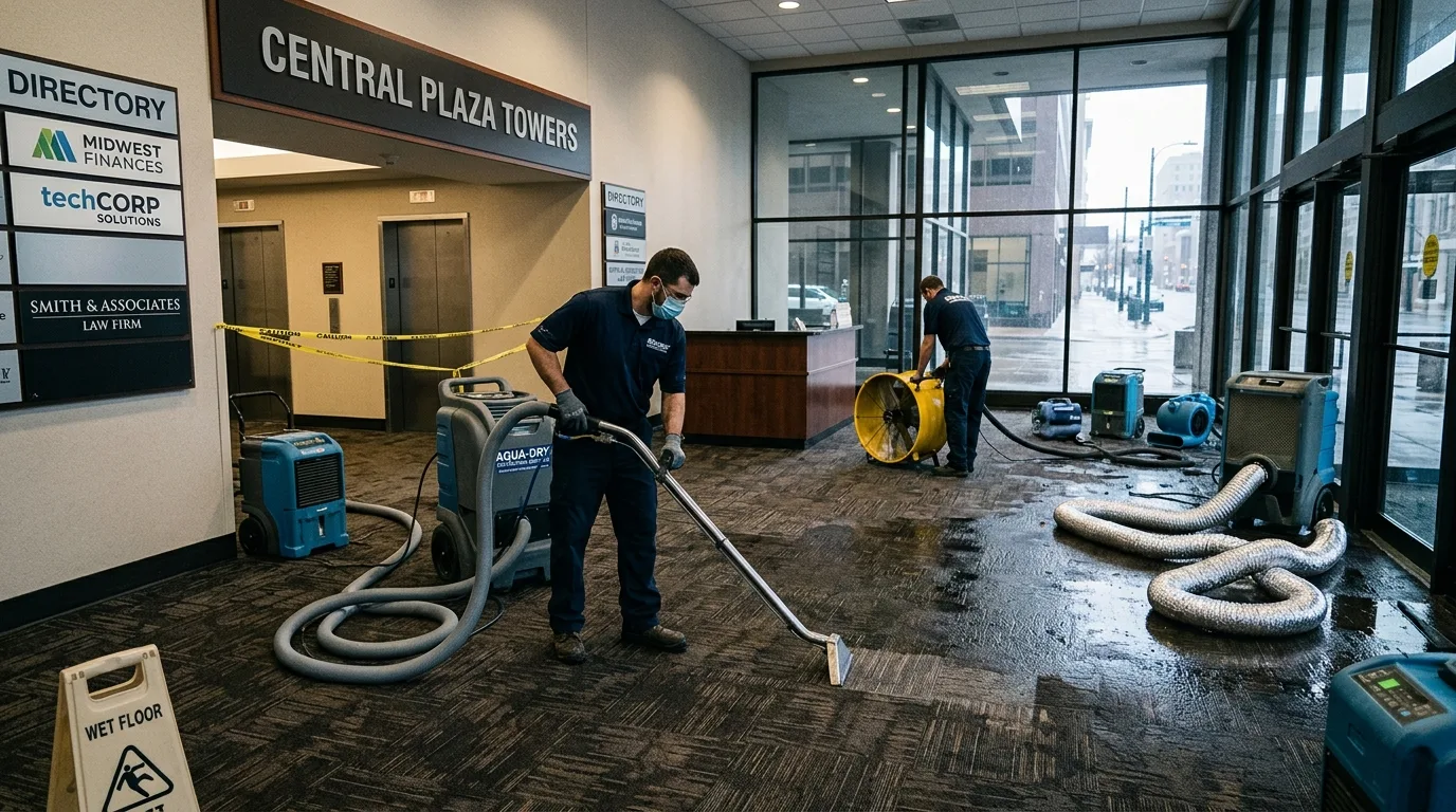 Commercial Water Damage Restoration for Watauga Businesses