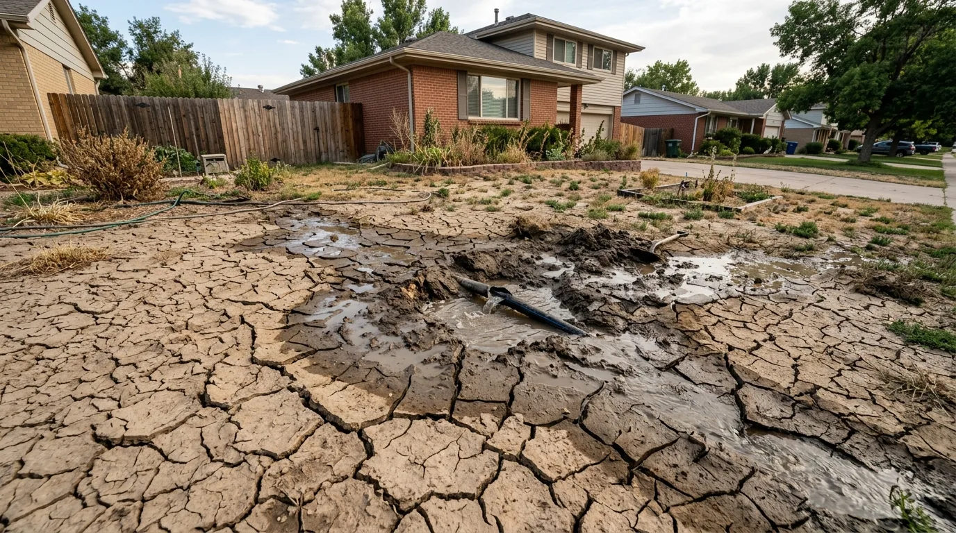How Tarrant County's Expansive Clay Soil Affects Your Plumbing